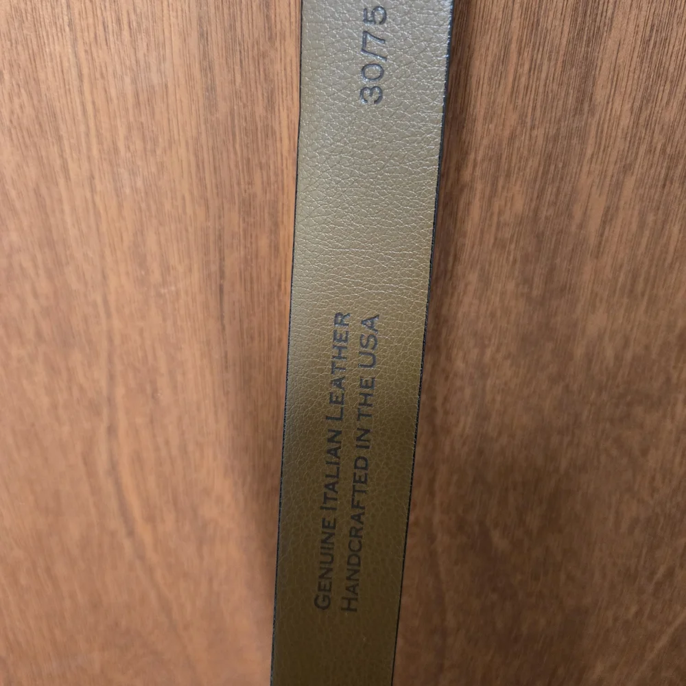 NWT size 30 Egara men's wearhouse Elegant brown Leather Belt for Men